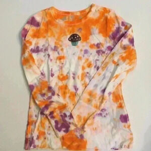 Long sleeve tie dye T-shirt